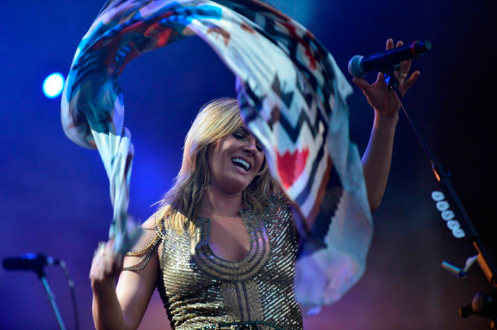 Rock In Rio 2013: Grace Potter quase mostra demais em show no Palco Sunset