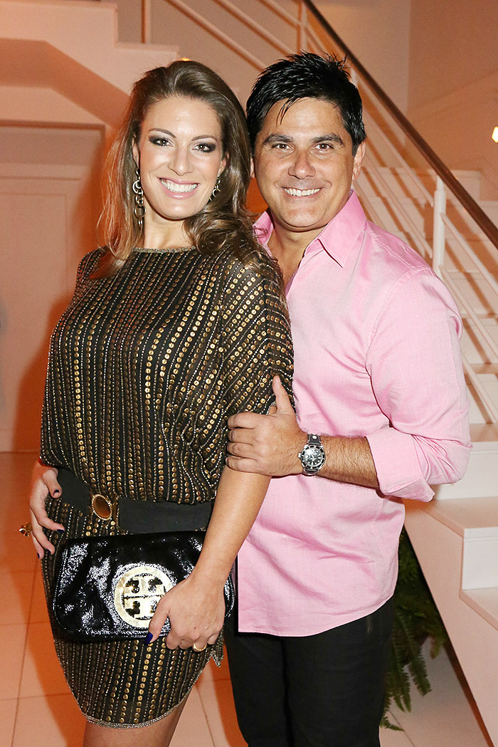 Elaine Mickely e Cesar Filho