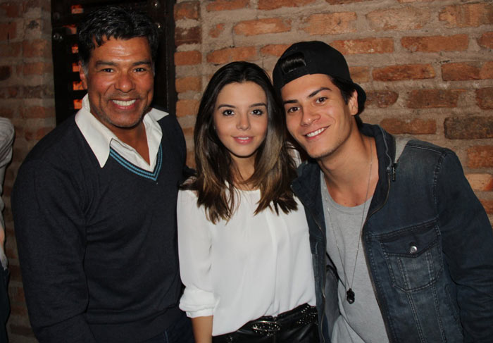 Maurício Mattar, Giovanna Lancellotti e Arthur Aguiar