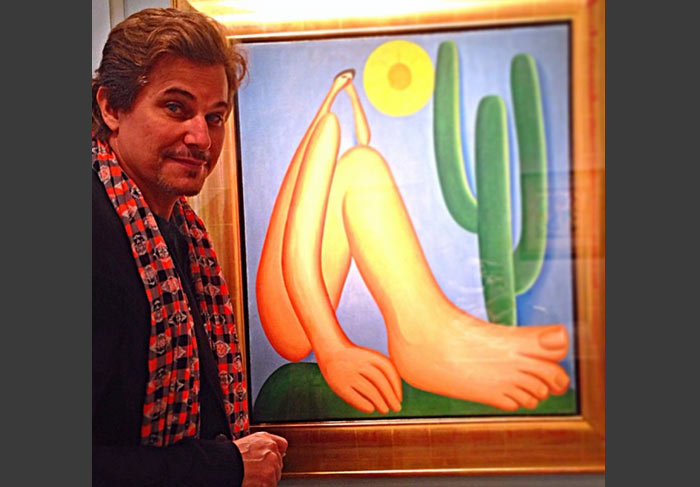 Edson e a obra máxima de Tarsila do Amaral