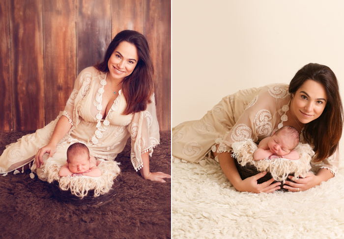 Cássia Linhares faz ensaio fofo com o filho recém-nascido