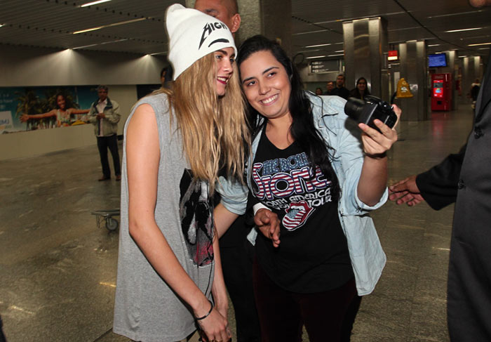 Cara Delevingne no Rio de Janeiro