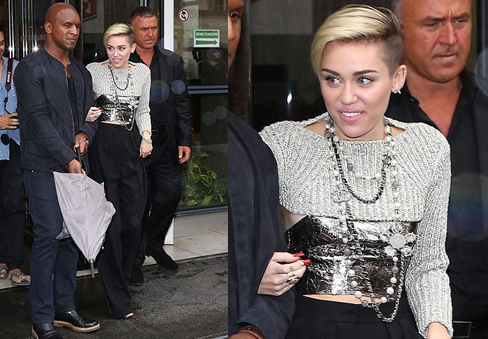 Look das famosas: Que tal embarcar no estilo ousado de Miley Cyrus ?