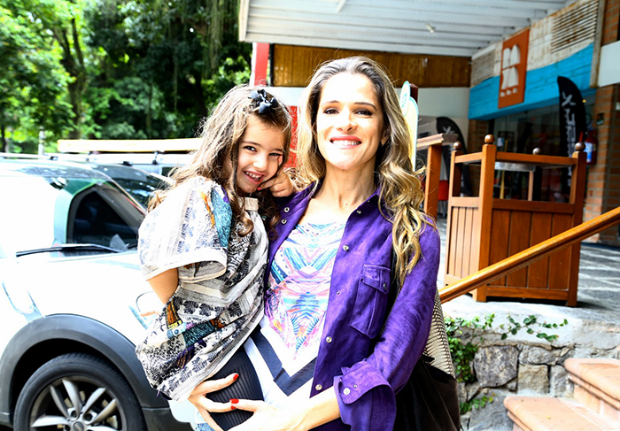 Ingrid Guimarães e a filha Clara