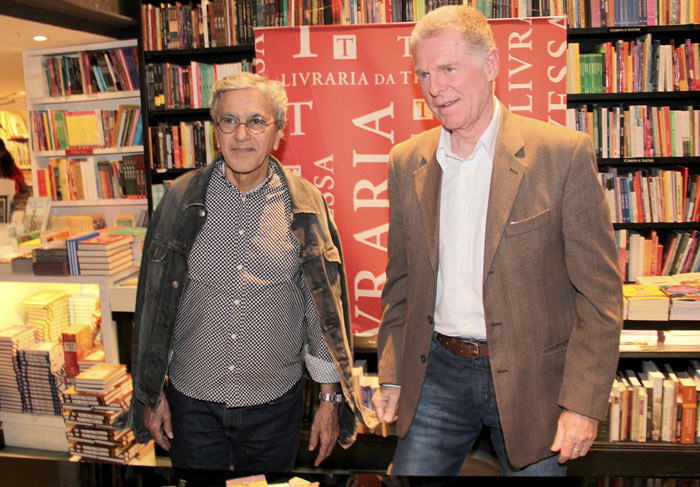 Caetano Veloso e Hélio Eichbauer