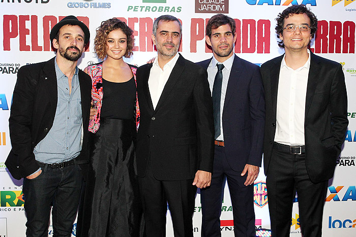 Júlio Andrade, Sophie Charlotte, Heitor Dhalia, Juliano Cazarré e Wagner Moura