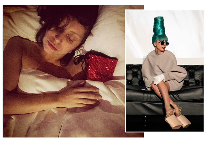 Lady Gaga ama sapatos, usa modelos esquisitos e dorme abraçada com seus pisantes