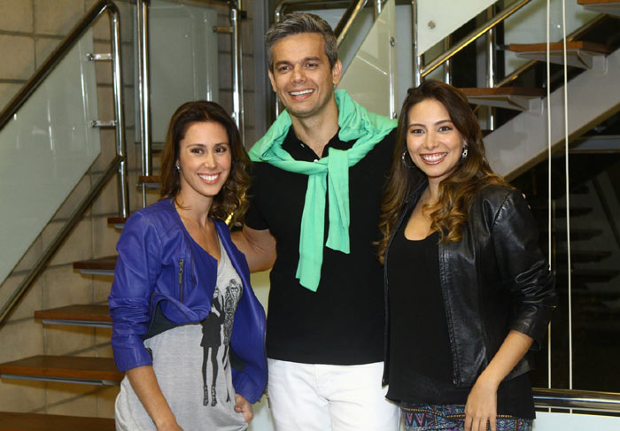 Otaviano Costa, Dani e Marcela Monteiro