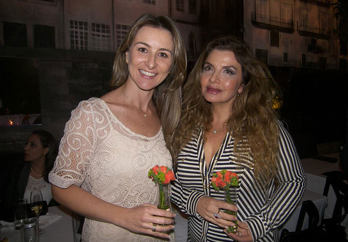 A arquiteta, Fernanda Morais e a dermatologista Lígia Kogos