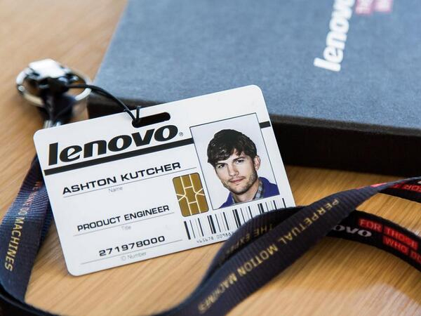Ashton Kutcher é o novo engenheiro de produtos da Lenovo