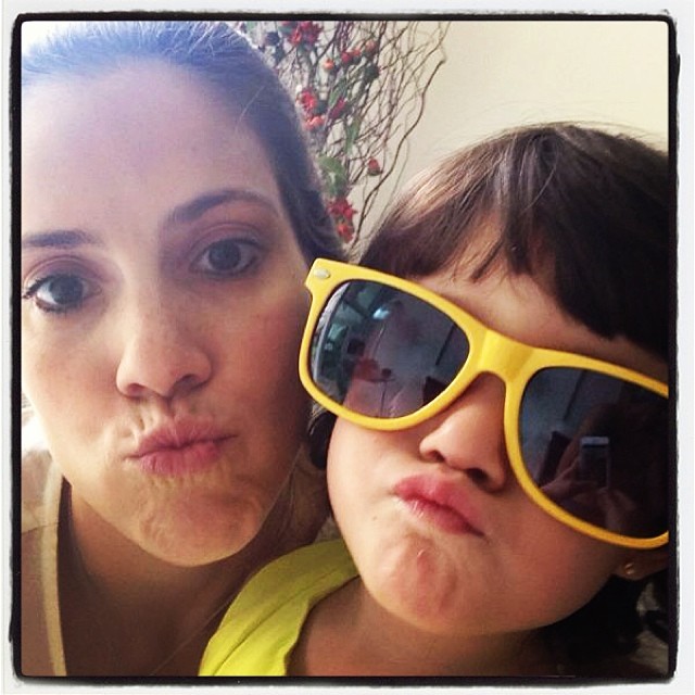 Fernanda Pontes tieta a filha no Instagram
