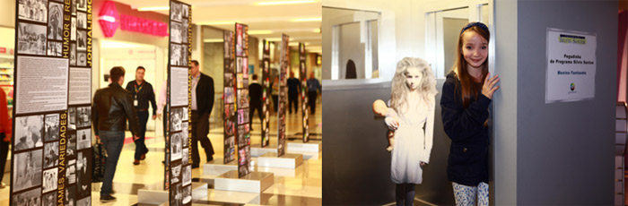  Ana Livya, a Menina Fantasma, surpreende público durante lançamento da exposição do SBT
