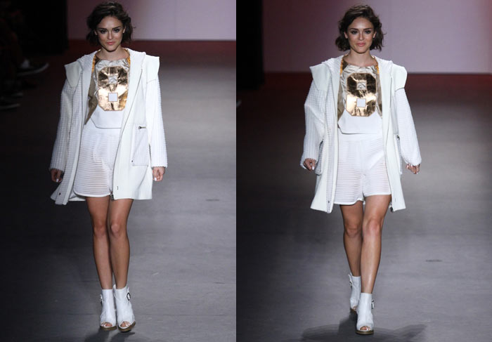 Isabelle Drummond no Fashion Rio