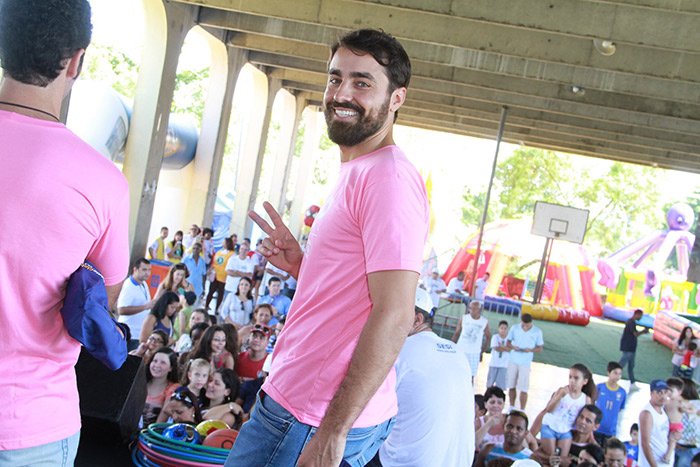 Ricardo Pereira e Bianca Salgueiro participam do Ação Global Mulheres