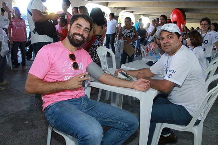 Ricardo Pereira e Bianca Salgueiro participam do Ação Global Mulheres