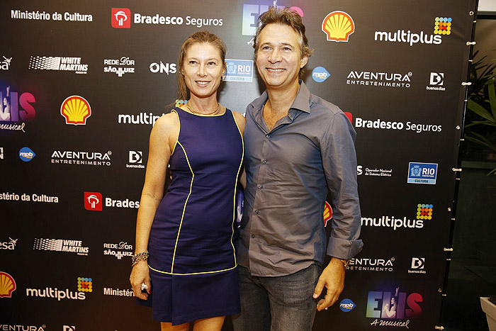 Nelson Freitas e a mulher, Maria Cristina