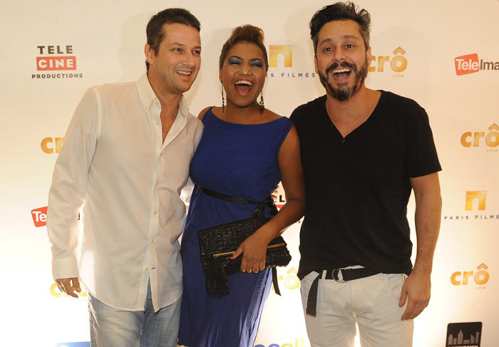 Marcelo Serrado, Alexandre Nero e Gaby Amarantos