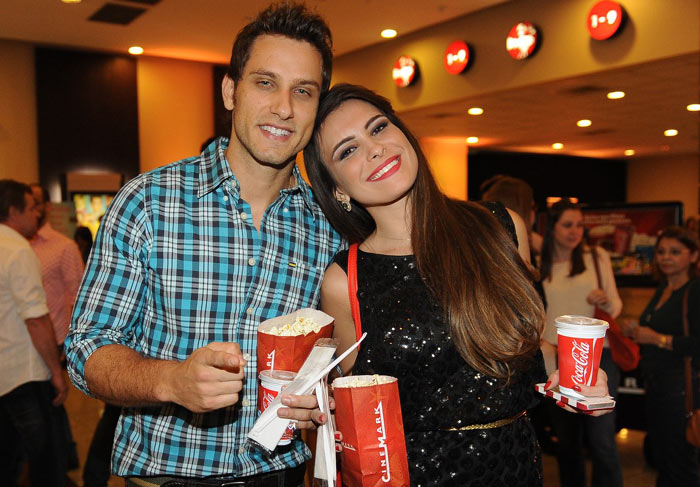 Eliéser Ambrósio e Kamilla Salgado