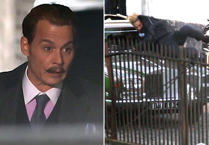 Johnny Depp é atropelado em Londres