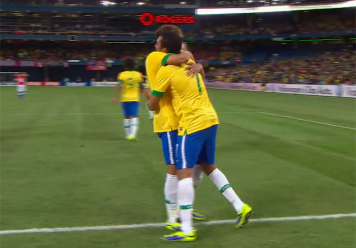 Neymar e Robinho