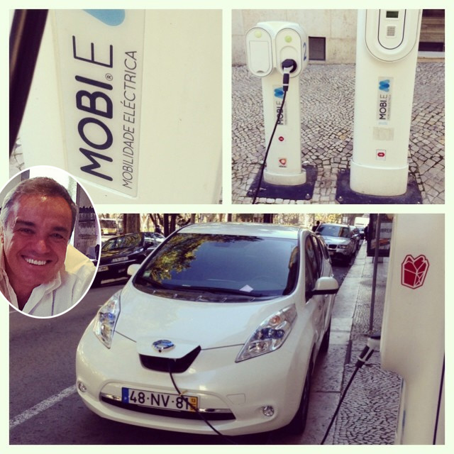 Gugu mostra carros elétricos de Lisboa