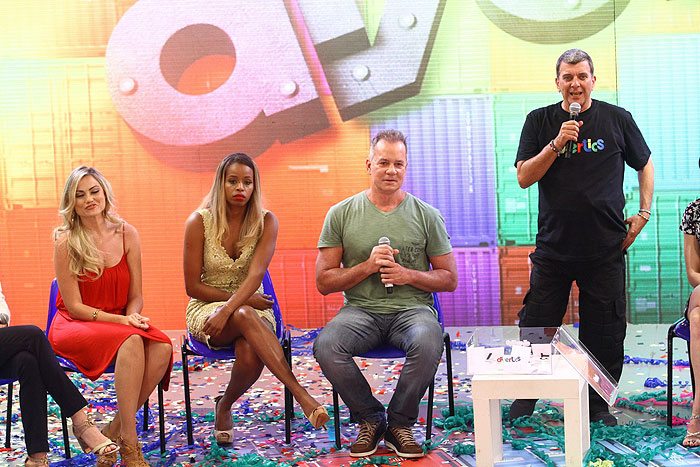 Ellen Roche, Roberta Rodrigues, Luiz Fernando Guimarães e Jorge Fernando