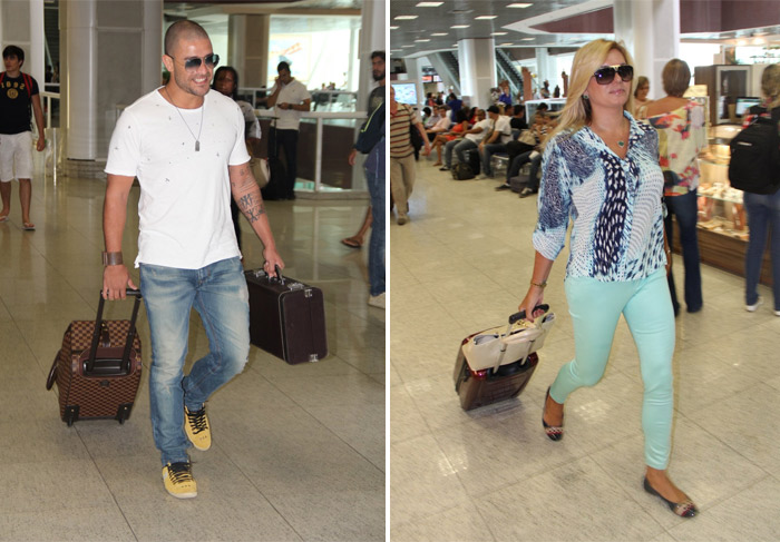  Fábio Assunção embarca no aeroporto Santos Dumont