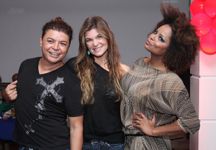 David Brasil, Cristiana Oliveira e Adriana Bombom