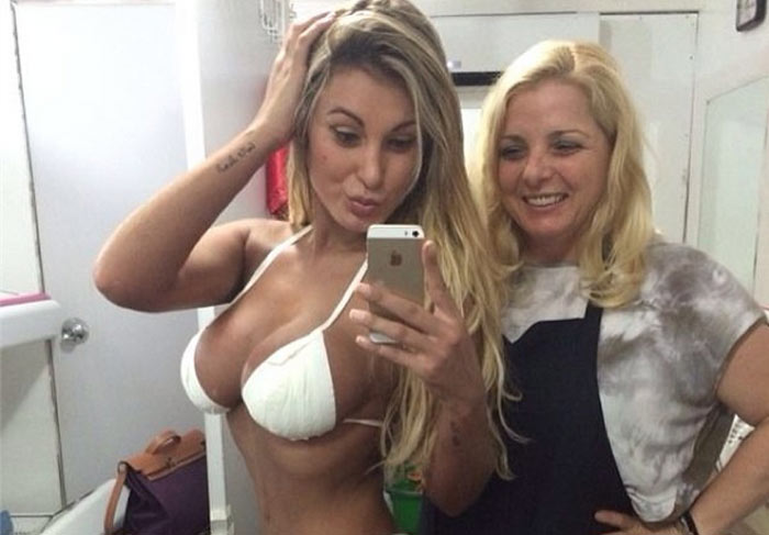 Andressa Urach e Regina Marino