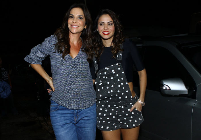 Ivete Sangalo e Alinne Rosa