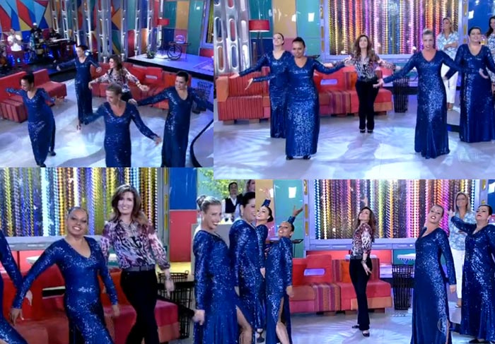 Fátima Bernardes arrasa dançando ao vivo em seu programa