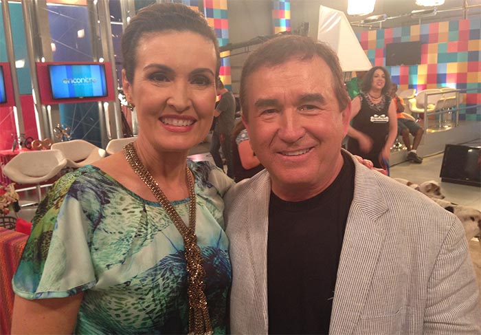 Amado Batista e Naldo cantam no Encontro com Fátima Bernardes