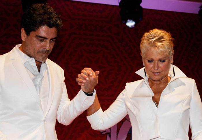 Xuxa e Junno Andrade