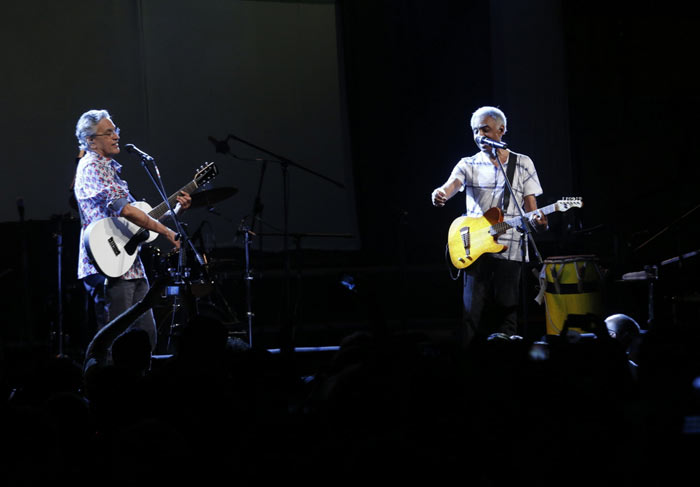 Caetano Veloso e Gilberto Gil