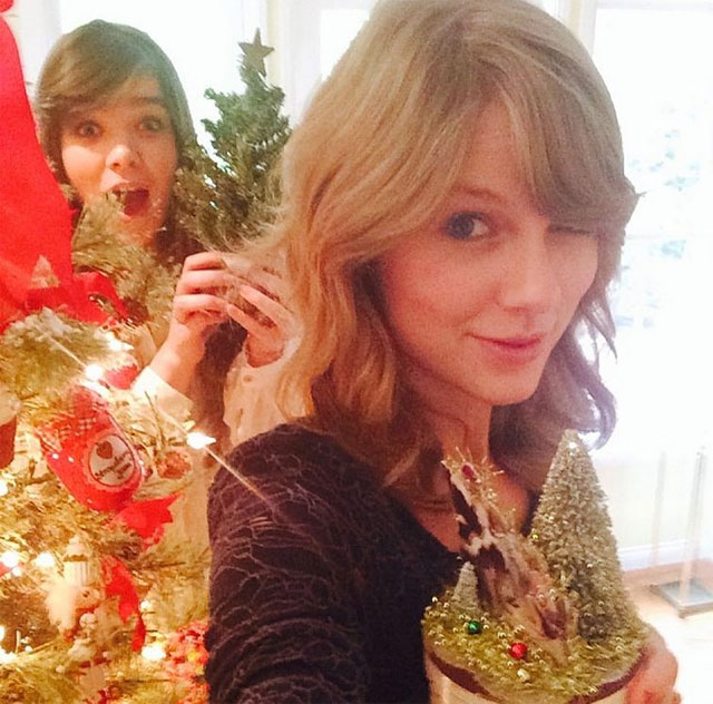 Taylor Swift adora fazer artesanato no Natal