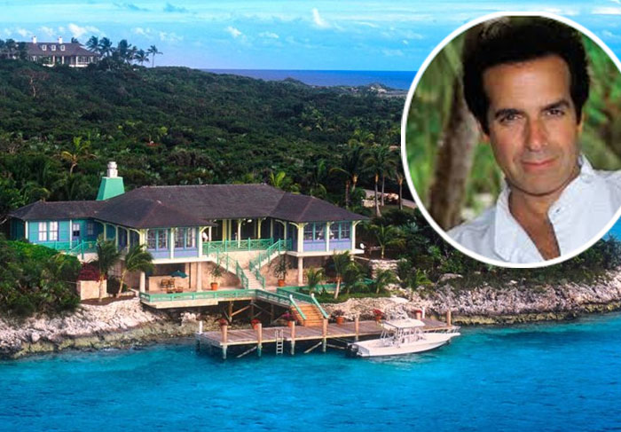Seja hóspede de um famoso e curta férias dignas de um estrela de Hollywood: Copperfield Bay: David Copperfield é o proprietário de um resort, espalhado por quatro pequenas ilhas em Exumas, sul das Bahamas . 