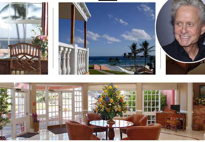 Este paraíso chama-se Ariel Sands, um resort e hotel que fica localizado nas Bermudas e pertence à família Michael Douglas há décadas. 