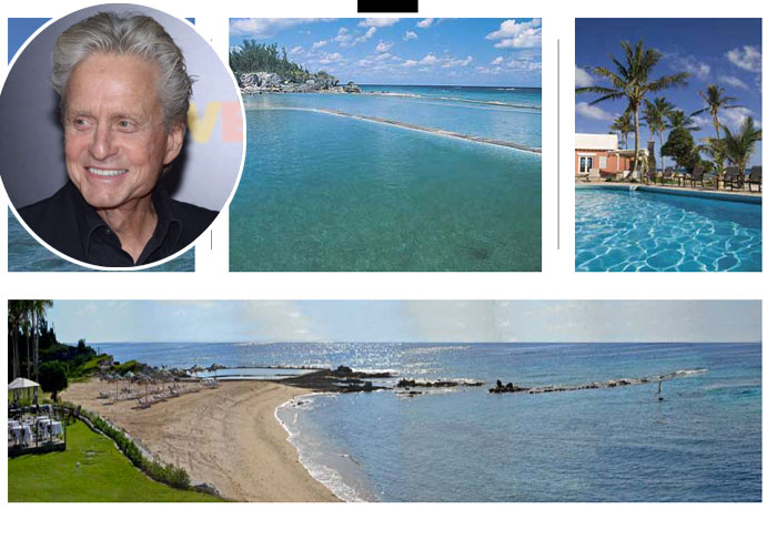 Este paraíso chama-se Ariel Sands, um resort e hotel que fica localizado nas Bermudas e pertence à família Michael Douglas há décadas. 