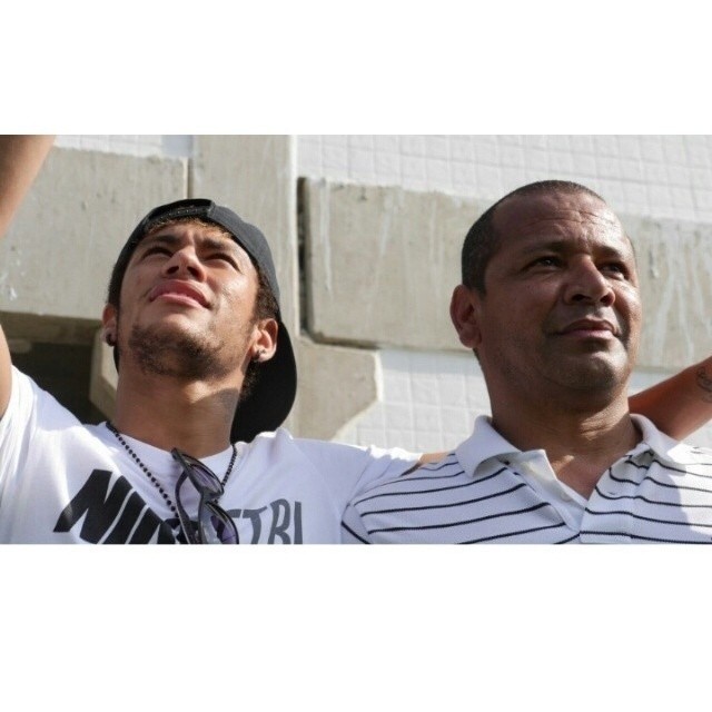 Neymar homenageia o pai no Instagram