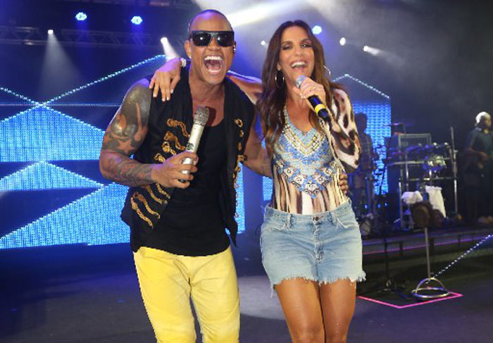 Ivete Sangalo e Leo Santana