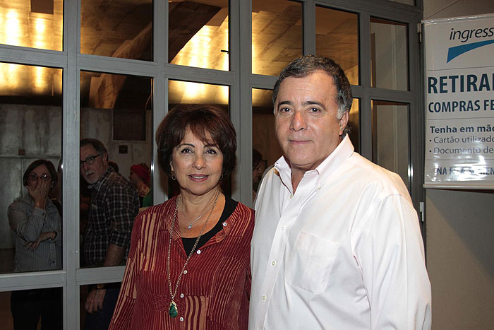 Tony Ramos e sua mulher Lidiane