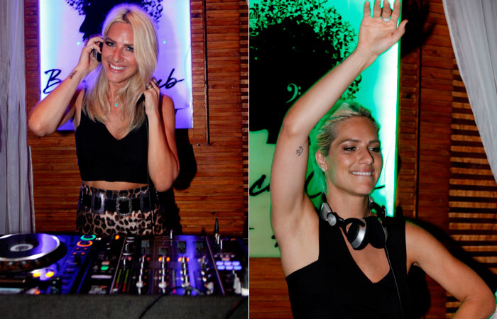 Com a barriguinha de fora Giovanna Ewbank ataca de DJ, no litoral