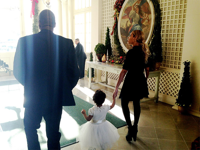 Beyoncé passeia pela Casa Branca com Jay-Z e Blue Ivy