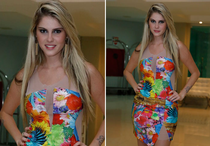 Bárbara Evans se esbalda em Carnaval fora de época de Aracaju