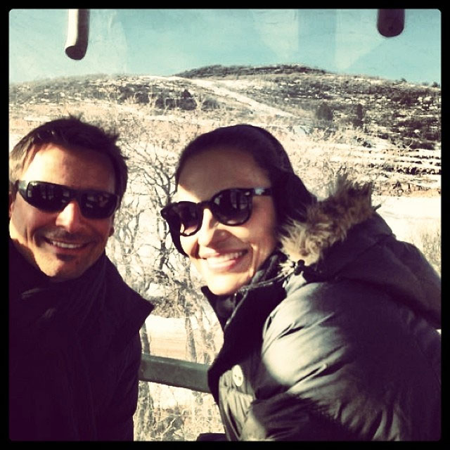  Murilo Rosa e Fernanda Tavares esquiam juntos nos Estados Unidos