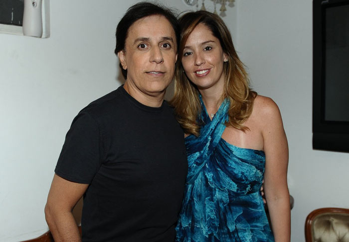 Tom Cavalcante e a mulher