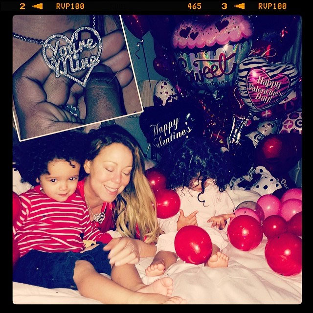 Filhos de Mariah Carey fazem surpresa para a mãe no Dia dos Namorados