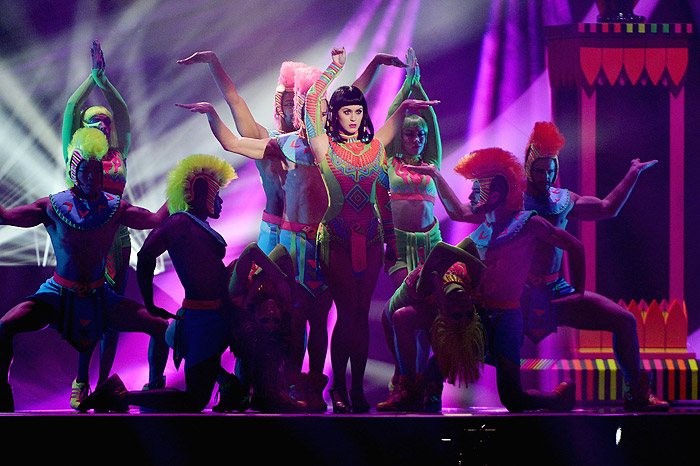 Katy Perry no Brits Awards 2014