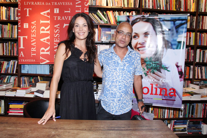 Carolina Ferraz e Claudio Manoel