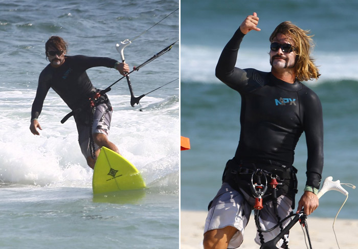 Cláudio Heinrich arrasa no kitesurf